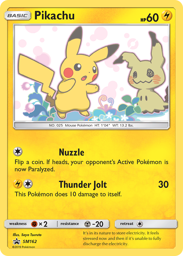 Pikachu (SM162) [Sun & Moon: Black Star Promos] | Clutch Gaming