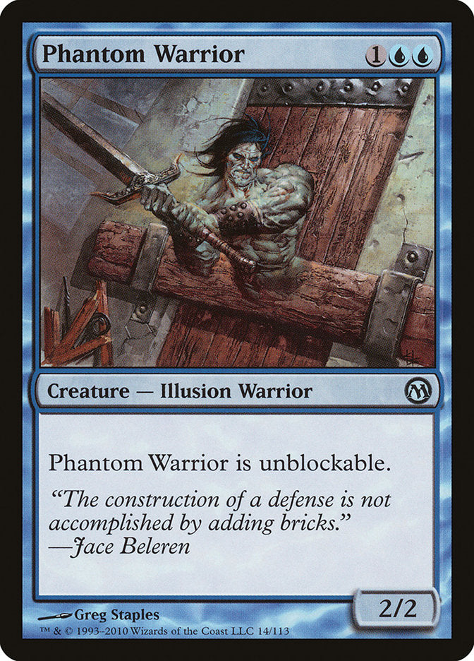 Phantom Warrior [Duels of the Planeswalkers] | Clutch Gaming