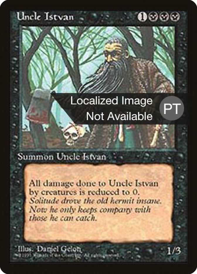 Uncle Istvan [Fourth Edition (Foreign Black Border)] | Clutch Gaming