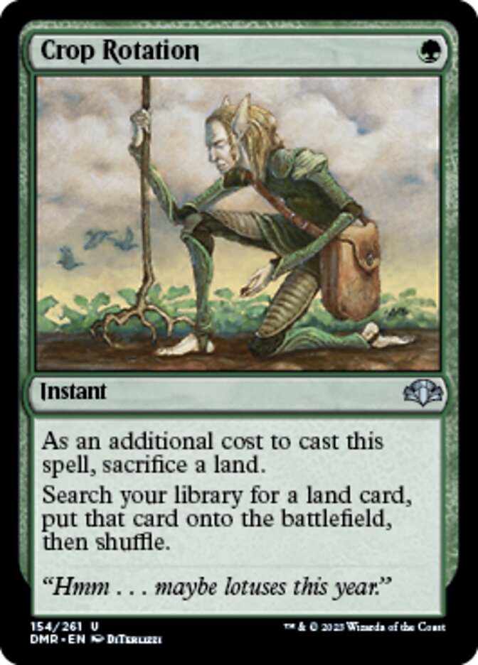 Crop Rotation [Dominaria Remastered] | Clutch Gaming