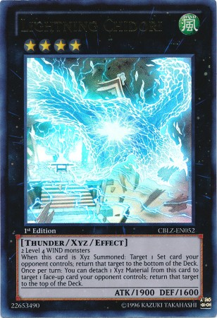 Lightning Chidori [CBLZ-EN052] Ultra Rare | Clutch Gaming