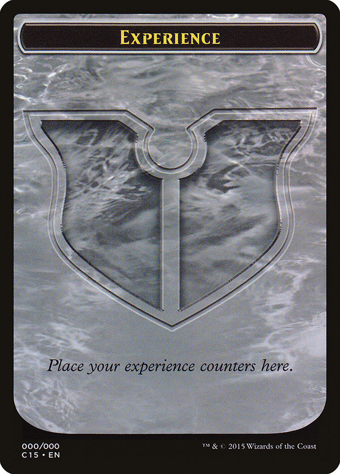 Experience // Experience Double-Sided Token [Commander 2015 Tokens] | Clutch Gaming