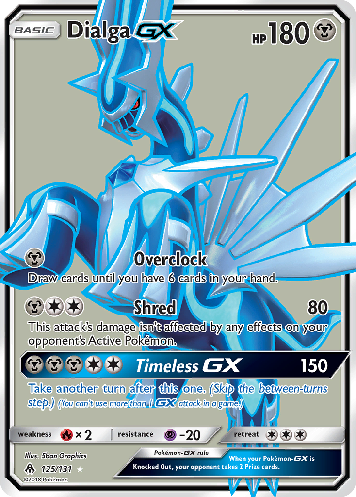 Dialga GX (125/131) [Sun & Moon: Forbidden Light] | Clutch Gaming