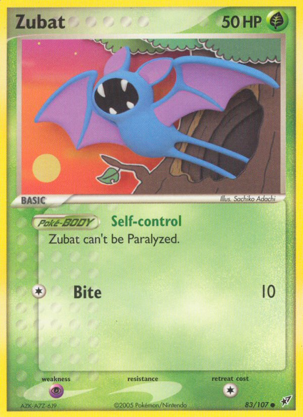 Zubat (83/107) [EX: Deoxys] | Clutch Gaming