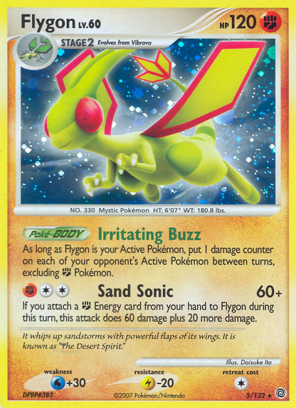 Flygon (5/132) [Diamond & Pearl: Secret Wonders] | Clutch Gaming