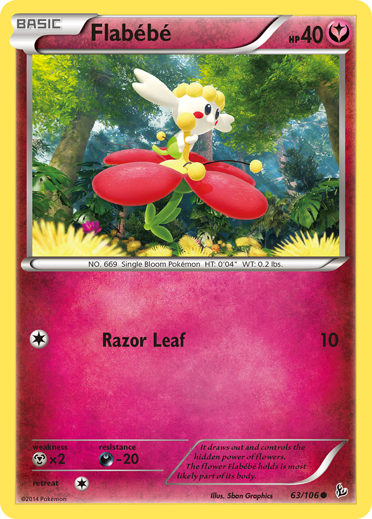 Flabebe (63/106) [XY: Flashfire] | Clutch Gaming