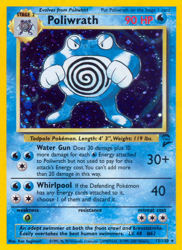 Poliwrath (15/130) [Base Set 2] | Clutch Gaming