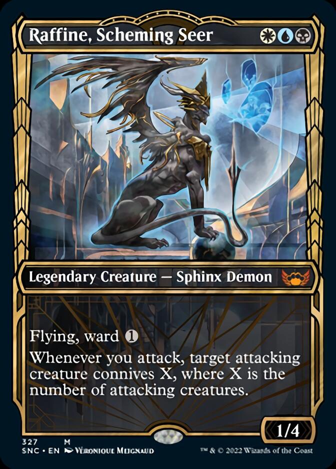 Raffine, Scheming Seer (Showcase Golden Age) [Streets of New Capenna] | Clutch Gaming