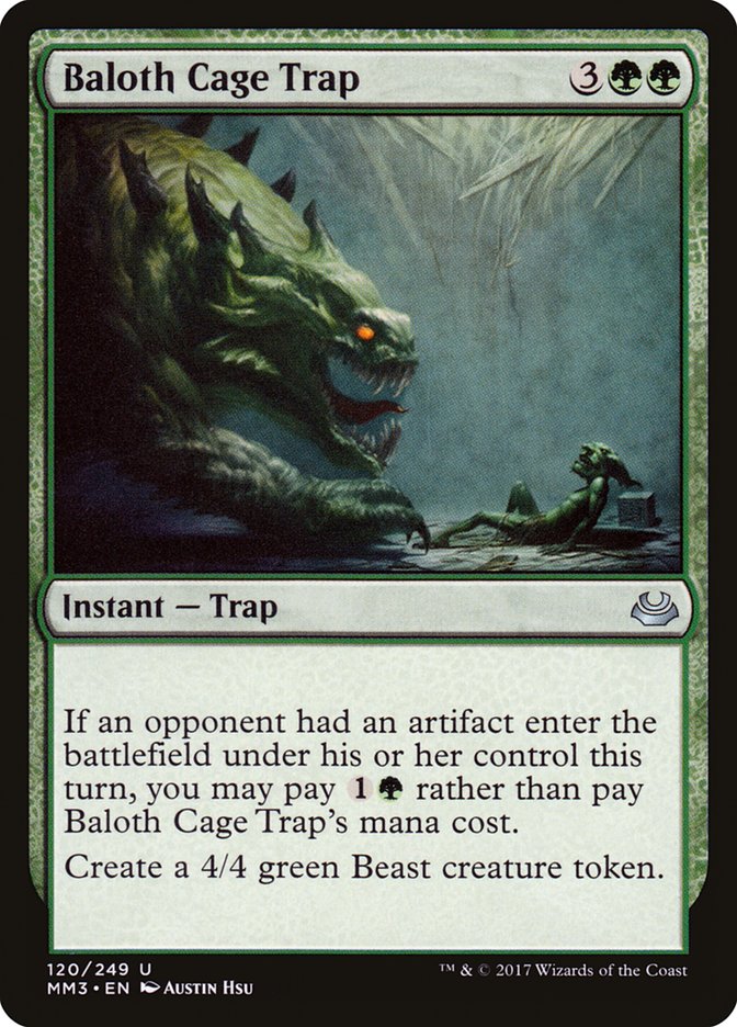 Baloth Cage Trap [Modern Masters 2017] | Clutch Gaming