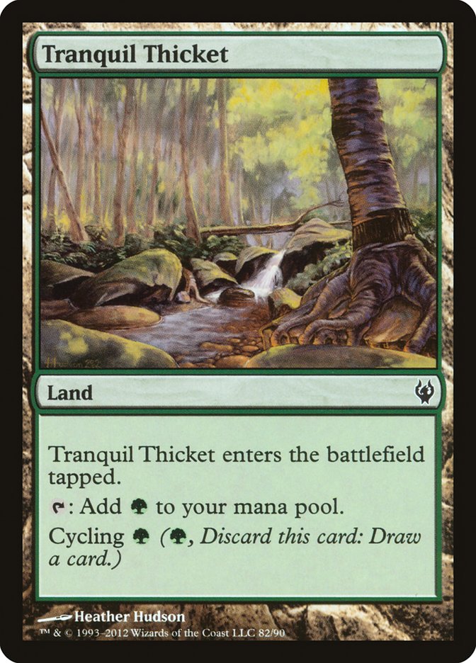 Tranquil Thicket [Duel Decks: Izzet vs. Golgari] | Clutch Gaming