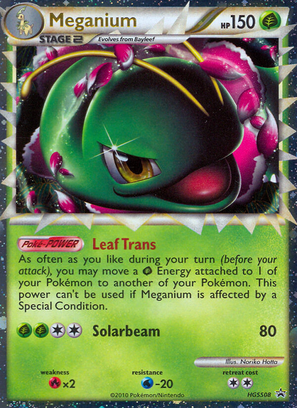 Meganium (HGSS08) [HeartGold & SoulSilver: Black Star Promos] | Clutch Gaming