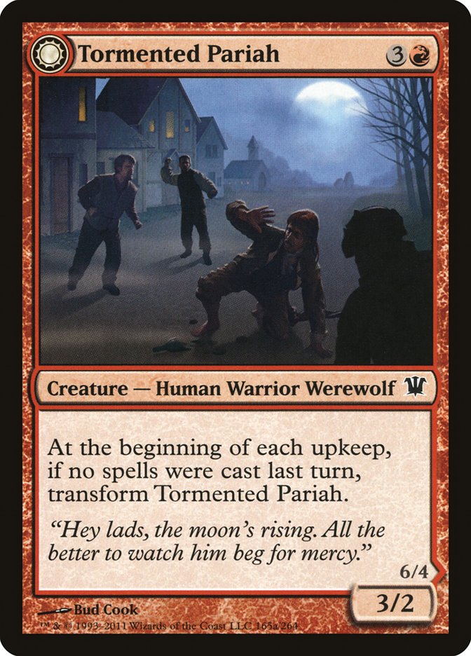 Tormented Pariah // Rampaging Werewolf [Innistrad] | Clutch Gaming