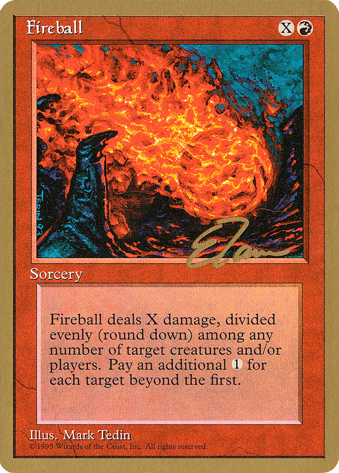 Fireball (Eric Tam) [Pro Tour Collector Set] | Clutch Gaming