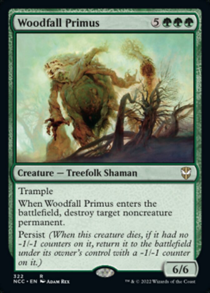 Woodfall Primus [Streets of New Capenna Commander] | Clutch Gaming