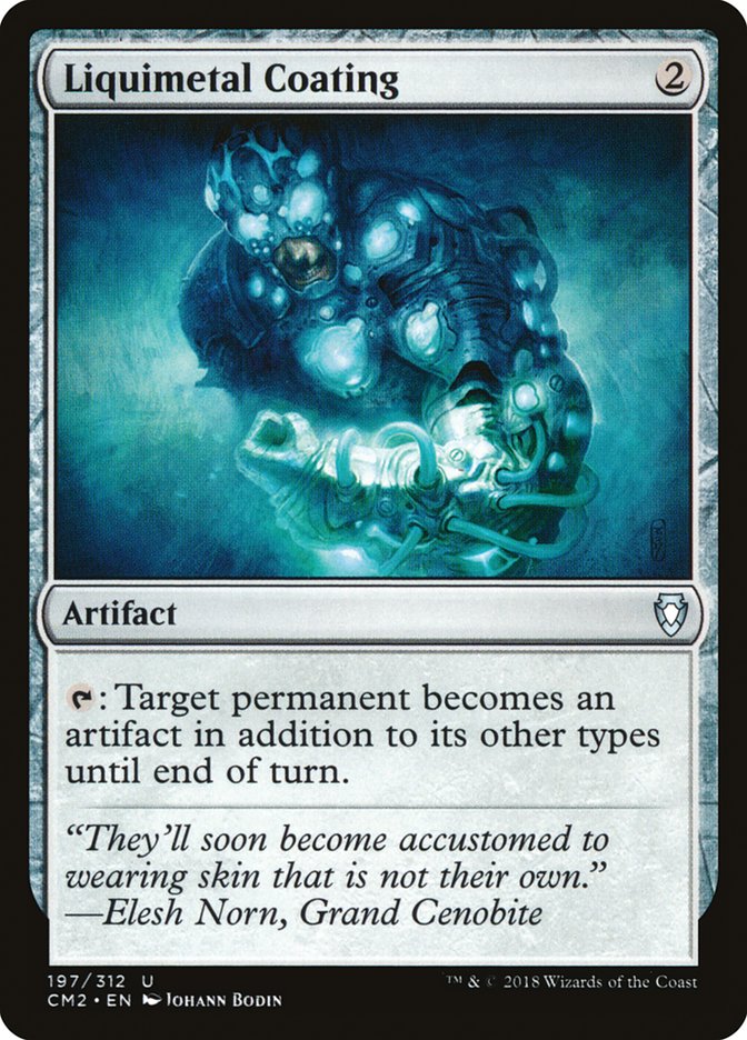 Liquimetal Coating [Commander Anthology Volume II] | Clutch Gaming