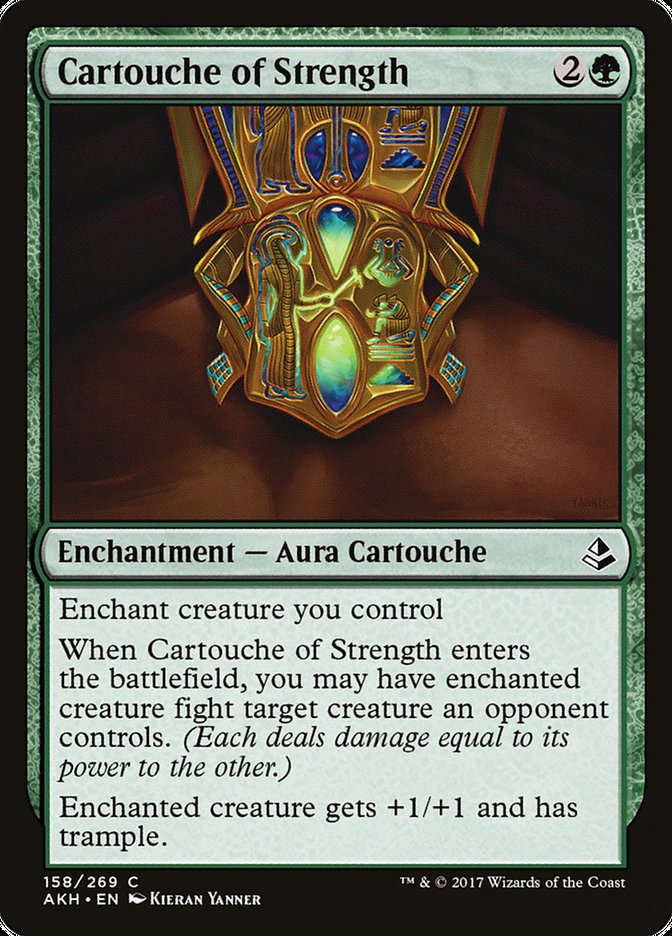 Cartouche of Strength [Amonkhet] | Clutch Gaming