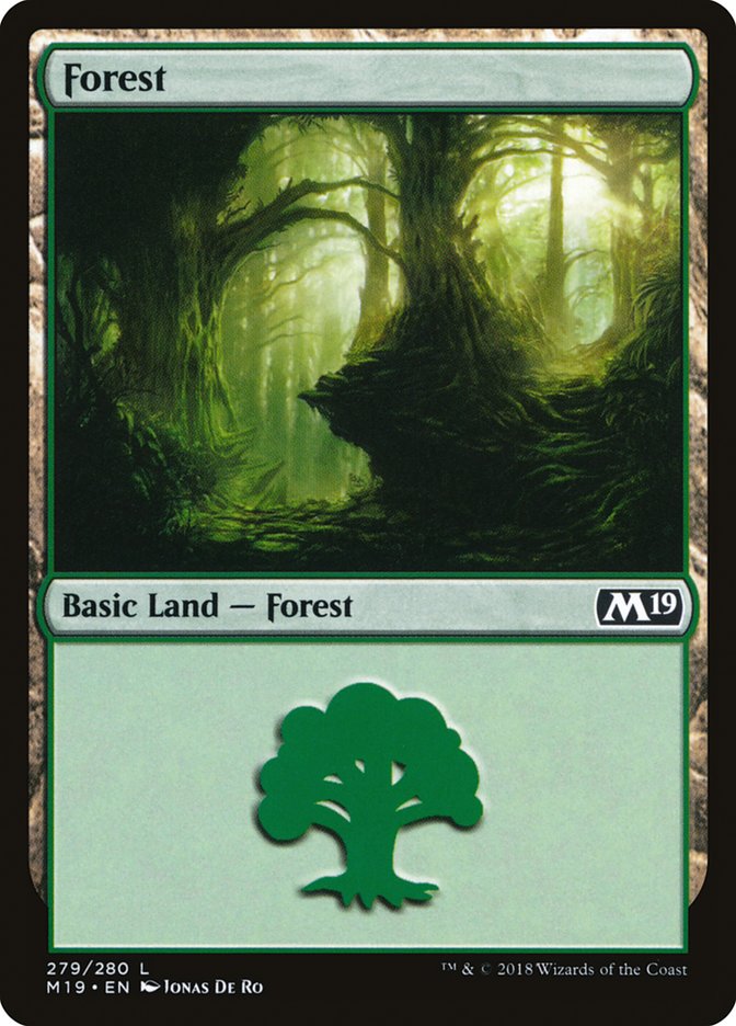 Forest (279) [Core Set 2019] | Clutch Gaming