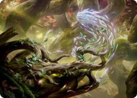 Emergent Sequence Art Card [Strixhaven: School of Mages Art Series] | Clutch Gaming