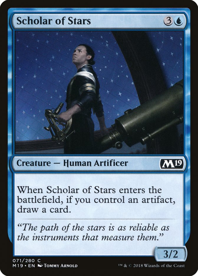 Scholar of Stars [Core Set 2019] | Clutch Gaming