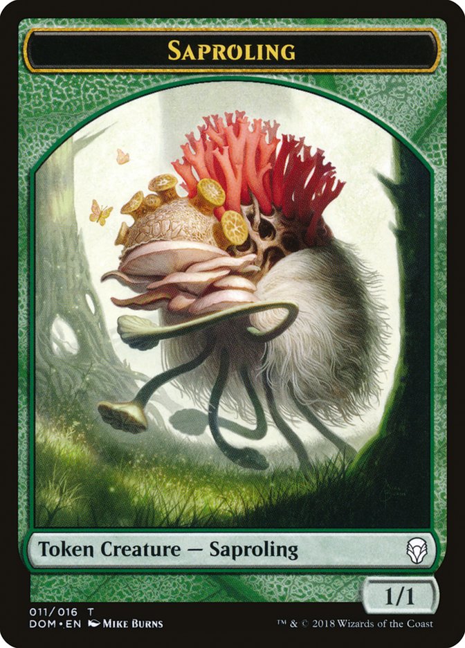 Saproling Token (011/016) [Dominaria Tokens] | Clutch Gaming