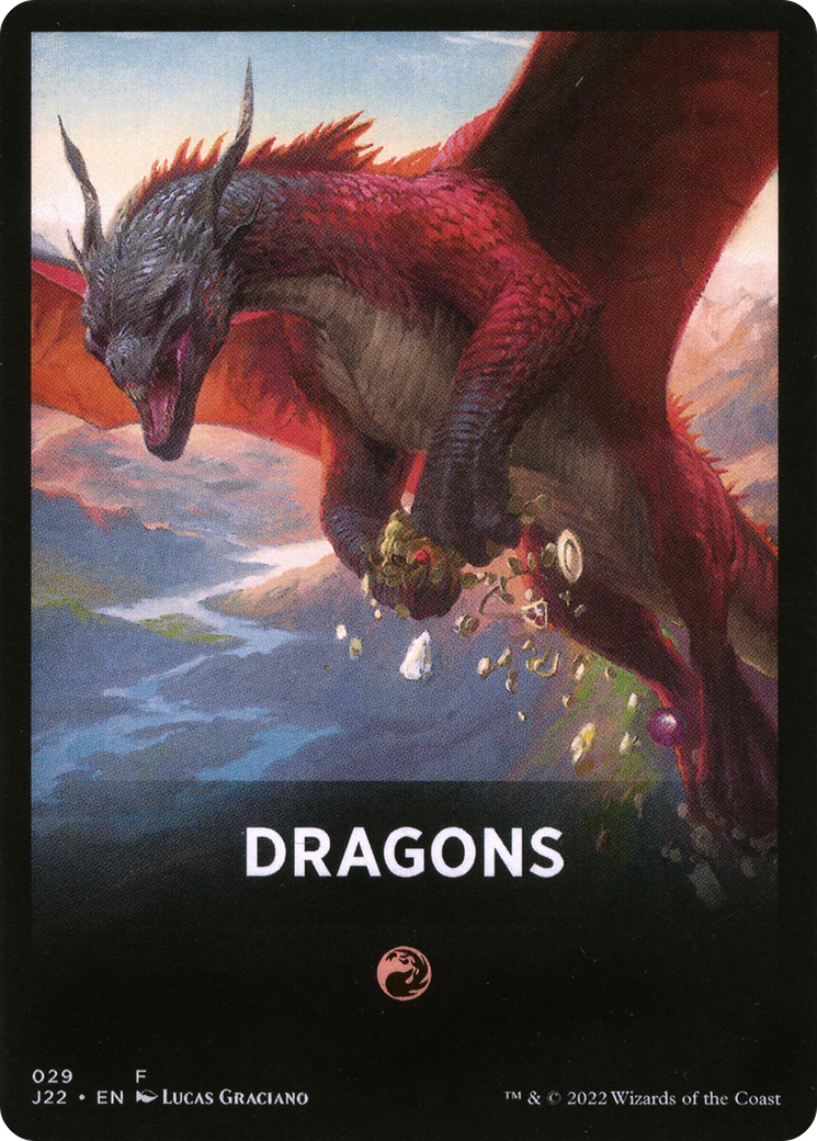 Dragons Theme Card [Jumpstart 2022 Front Cards] | Clutch Gaming