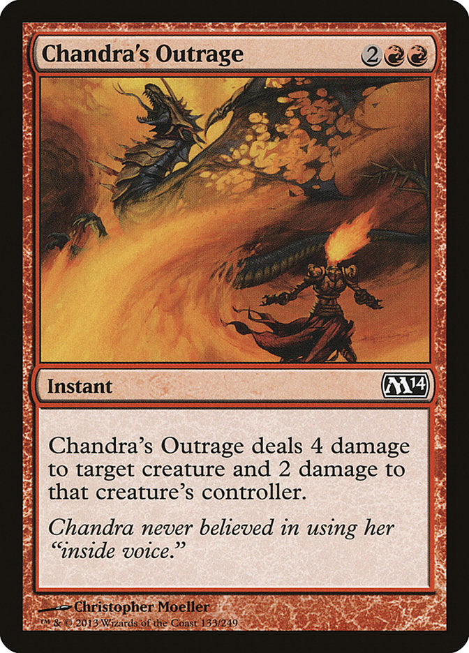 Chandra's Outrage [Magic 2014] | Clutch Gaming