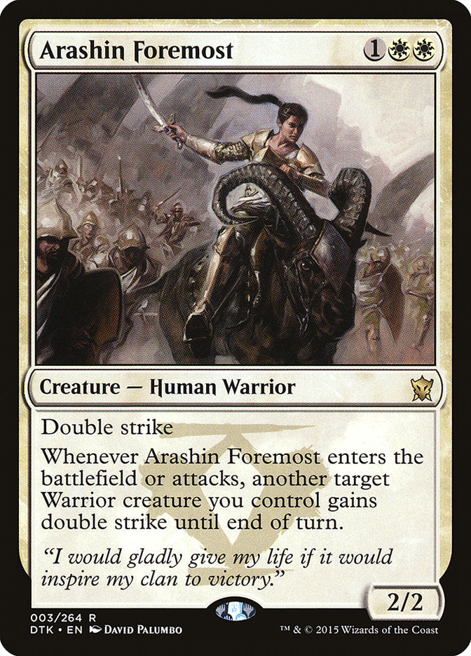 Arashin Foremost [Dragons of Tarkir] | Clutch Gaming