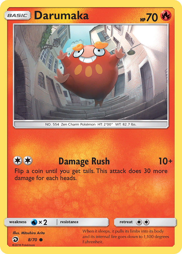 Darumaka (8/70) [Sun & Moon: Dragon Majesty] | Clutch Gaming