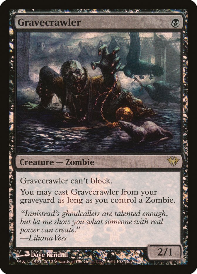 Gravecrawler (Buy-A-Box) [Dark Ascension Promos] | Clutch Gaming