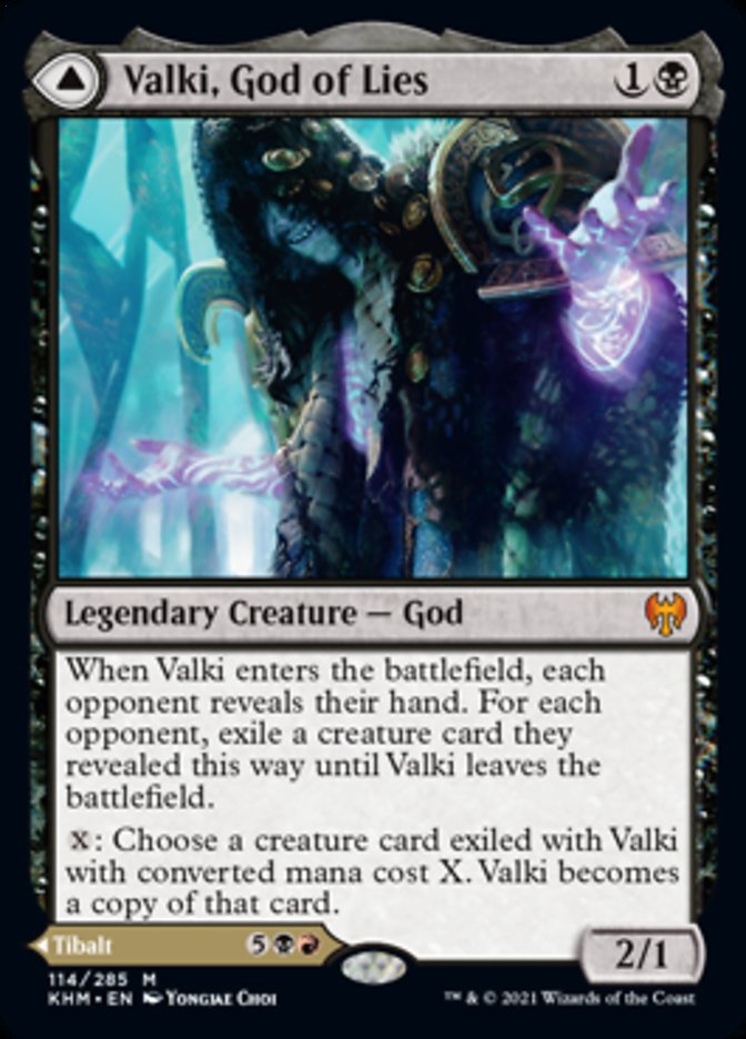 Valki, God of Lies // Tibalt, Cosmic Impostor [Kaldheim] | Clutch Gaming