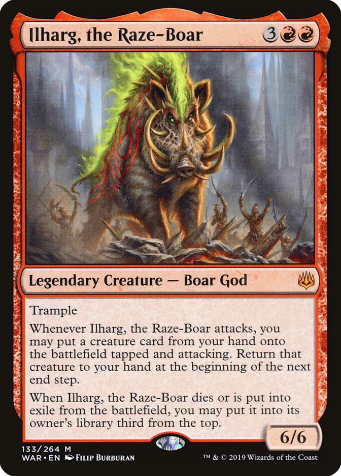 Ilharg, the Raze-Boar [War of the Spark] | Clutch Gaming