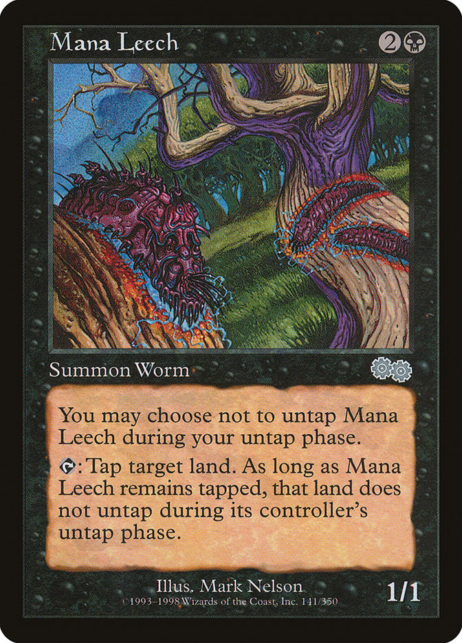 Mana Leech [Urza's Saga] | Clutch Gaming