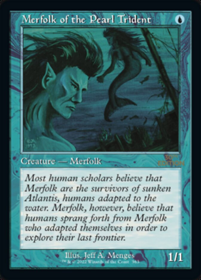 Merfolk of the Pearl Trident (Retro) [30th Anniversary Edition] | Clutch Gaming