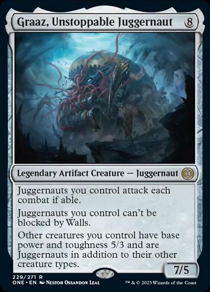 Graaz, Unstoppable Juggernaut [Phyrexia: All Will Be One] | Clutch Gaming