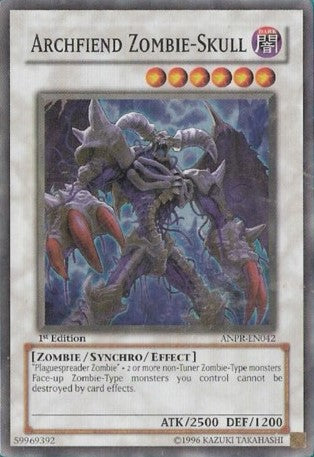 Archfiend Zombie-Skull [ANPR-EN042] Super Rare | Clutch Gaming