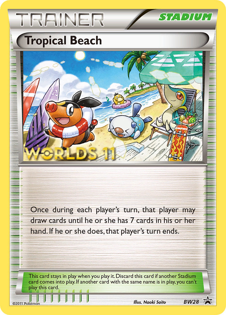 Tropical Beach (BW28) (Finalist) [Black & White: Black Star Promos] | Clutch Gaming