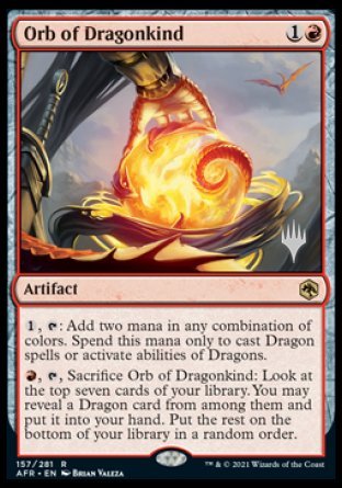 Orb of Dragonkind (Promo Pack) [Dungeons & Dragons: Adventures in the Forgotten Realms Promos] | Clutch Gaming