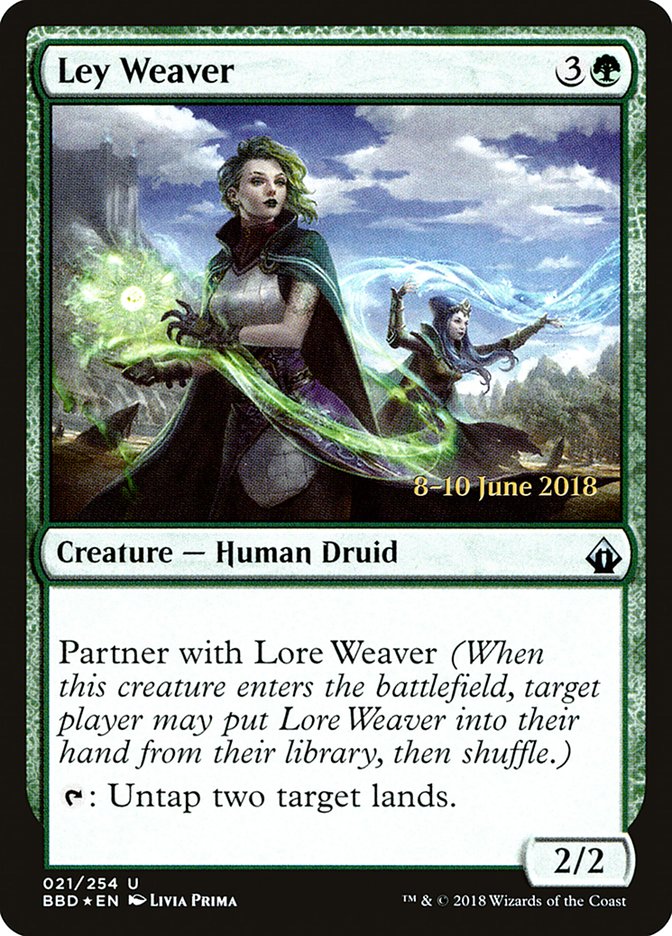 Ley Weaver [Battlebond Prerelease Promos] | Clutch Gaming