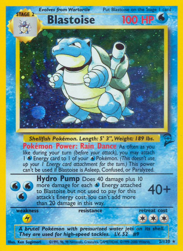 Blastoise (2/130) [Base Set 2] | Clutch Gaming