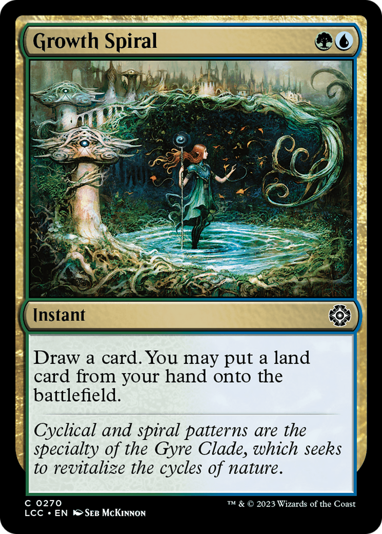 Growth Spiral [The Lost Caverns of Ixalan Commander] | Clutch Gaming