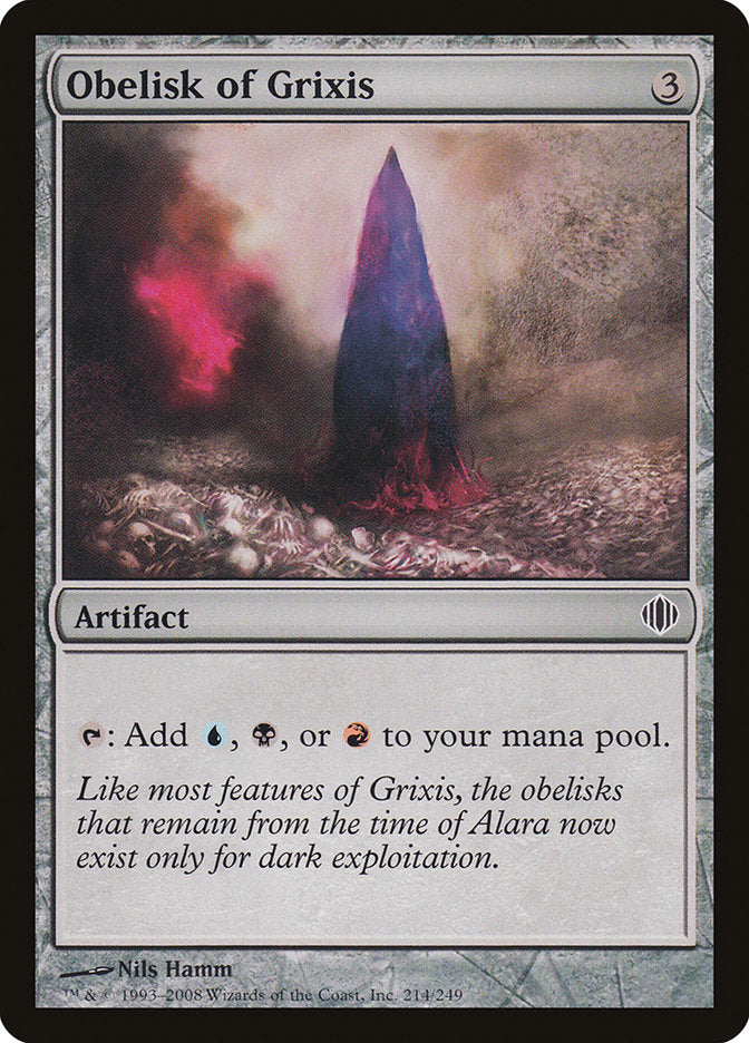 Obelisk of Grixis [Shards of Alara] | Clutch Gaming