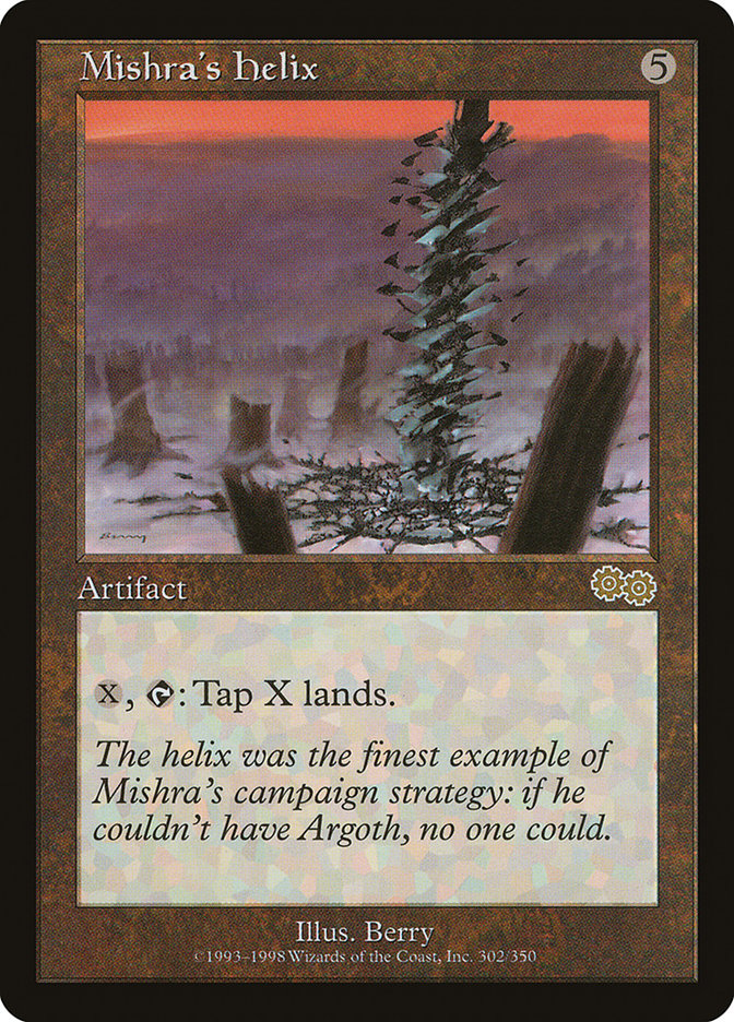 Mishra's Helix [Urza's Saga] | Clutch Gaming