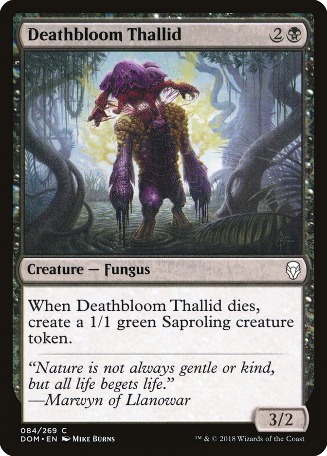 Deathbloom Thallid [Dominaria] | Clutch Gaming