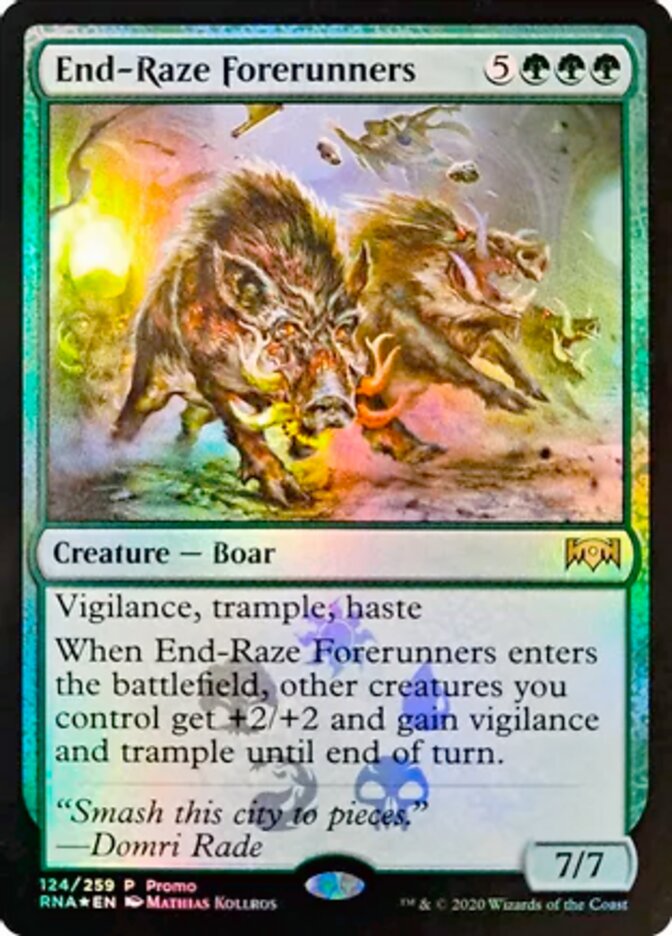 End-Raze Forerunners [Ravnica Allegiance Promos] | Clutch Gaming