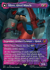 Slicer, Hired Muscle // Slicer, High-Speed Antagonist (Shattered Glass) [Transformers] | Clutch Gaming