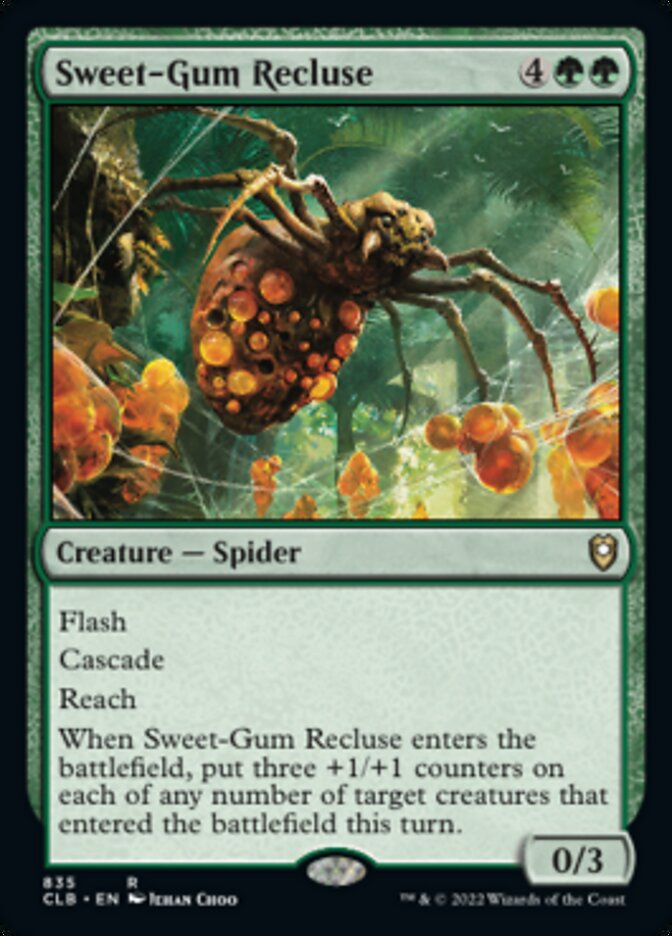 Sweet-Gum Recluse [Commander Legends: Battle for Baldur's Gate] | Clutch Gaming
