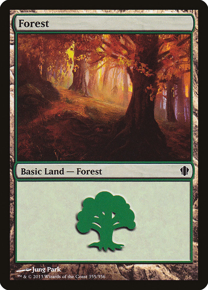 Forest (355) [Commander 2013] | Clutch Gaming