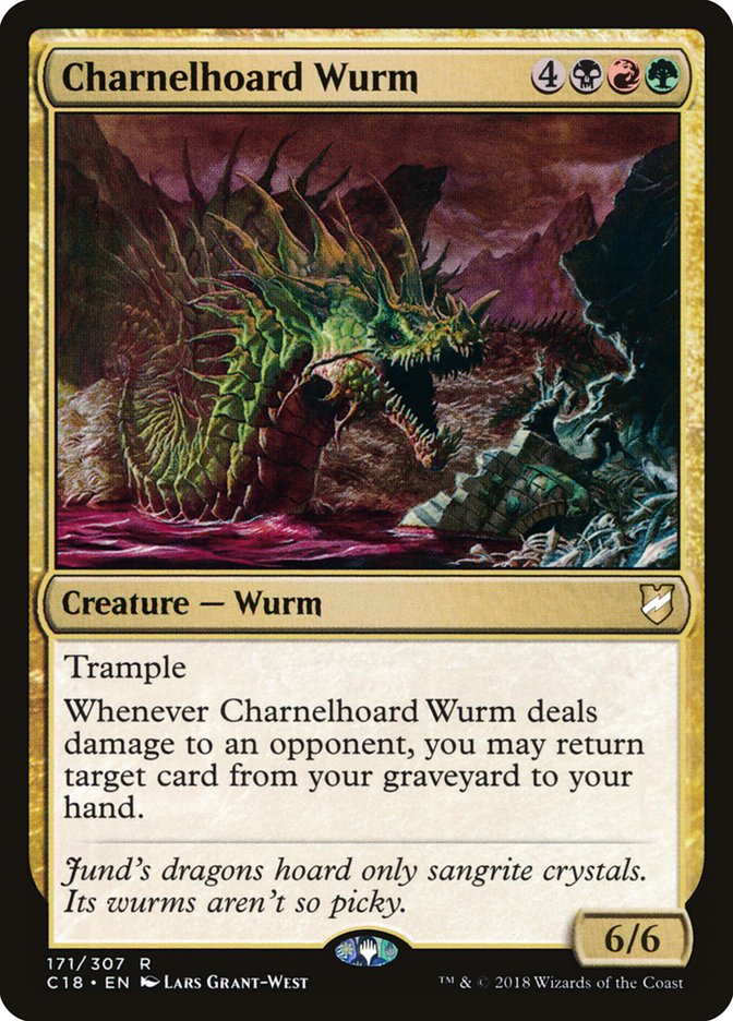 Charnelhoard Wurm [Commander 2018] | Clutch Gaming