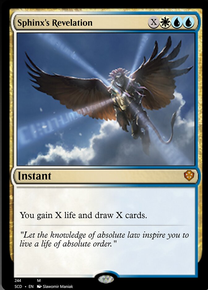 Sphinx's Revelation [Starter Commander Decks] | Clutch Gaming