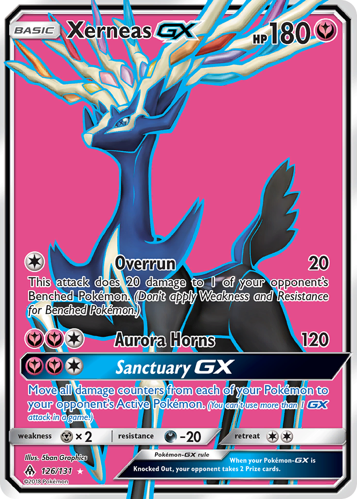 Xerneas GX (126/131) [Sun & Moon: Forbidden Light] | Clutch Gaming